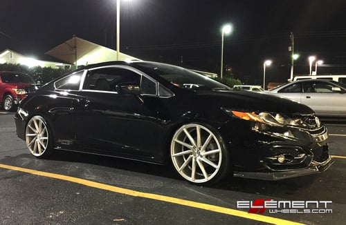 20 inch Vossen CVT on 2015 Honda Civic Si Coupe w/ Specs