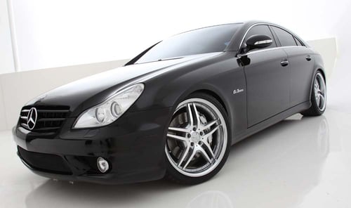 Roderick Cinque Silver/Machined on 09 Mercedes CLS w/ Specs