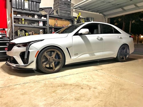 19" Staggered BC Forged TR50 on 2022 Cadillac CT4V Blackwing