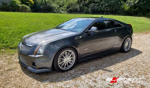 19 Inch Staggered GroundForce GF06 Wheels on 2011 CTS-V Coupe