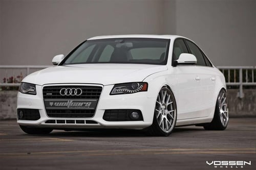 Vossen VVSCV2 Silver on 2011 Audi A4 w/ Specs