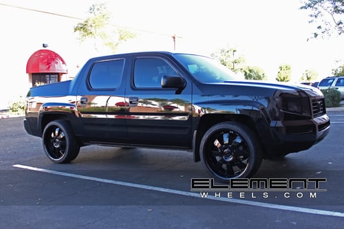 Demoda Concerto Wheels on 08 Honda Ridgeline w/ Specs