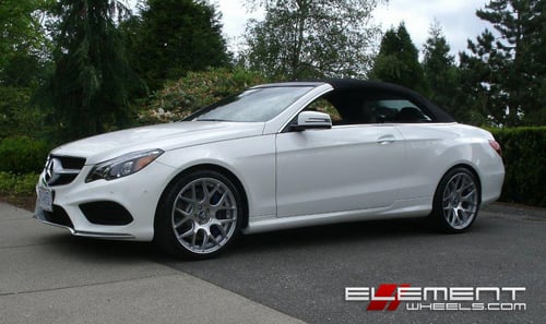 Avant Garde M590 Wheels Silver on 2014 Mercedes E550 w/ Specs