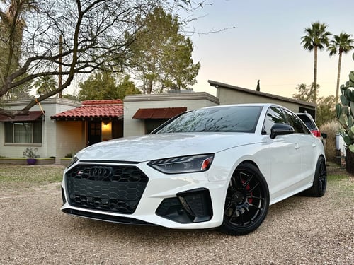 19 Inch Enkei GTC02 Matte Black on a 2020 Audi S4