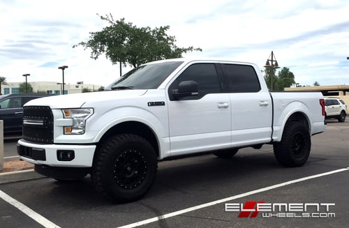 18 inch XD XD127 Bully Satin Black on 2015 Ford F-150 w/ Specs