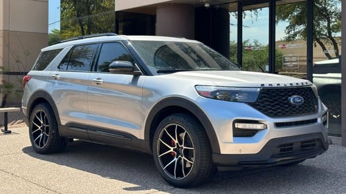 thumbnail image 2 of Gloss Black Wheel Skin For 2020-2024 Ford Explorer XLT – 18 Inch, Pacific Rim & Trim 8202-GB 2 of 5