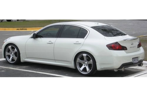 MRR HR2 Polished Wheels Infiniti G35 Sedan w/ Specs