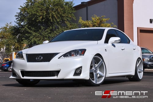 Vossen CV3 Wheels on 06 Lexus IS250 w/ Specs
