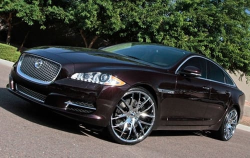 22 inch Staggered Wheels 2011 Jaguar XJ w/ Specs