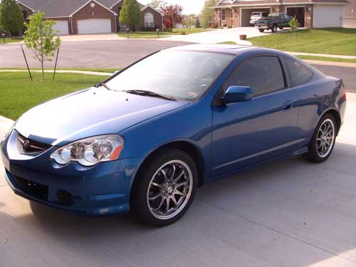 Kyowa KR206 Hyperblack Wheels on Acura RSX w/ Specs