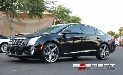 22 inch Lexani R04 Chrome on 2013 Cadillac XTS w/ Specs