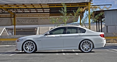 Avant Garde M310 22" Staggered on 2011 BMW 550i w/ Specs