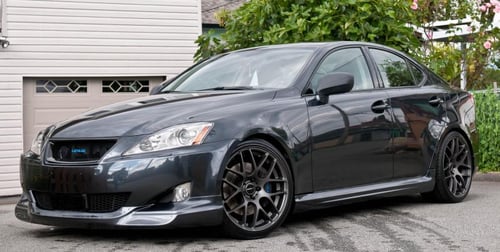 Avant Garde M310 Dolphin Gray Wheels on 06 Lexus IS350 w/ Specs