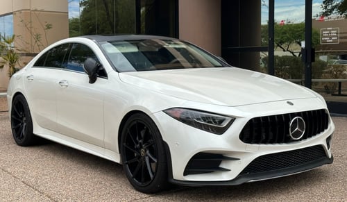 Staggered 20 inch Savini BM15 Gloss Black on a 2024 Mercedes Benz CLS