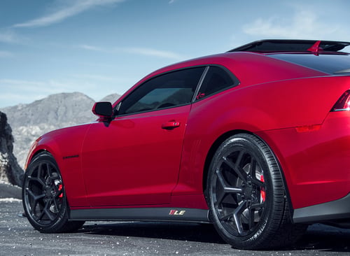 20 inch Staggered MRR 228 Z28 Replica on Chevy Camaro SS w/ Specs