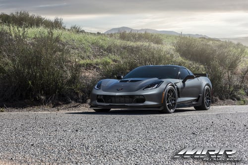 MRR FS01 Black wheels on Corvette C7 Z06 w/ specs
