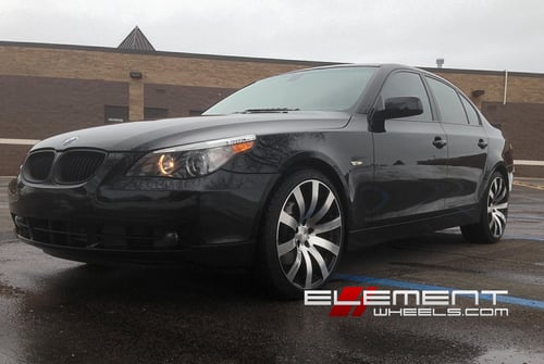 20x9 MRR HR4 on BMW 5 Series AWD w/ Specs