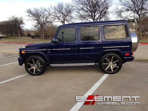 22 inch Niche Verona Wheels On 2013 Mercedes G Wagon G63 w/ Specs