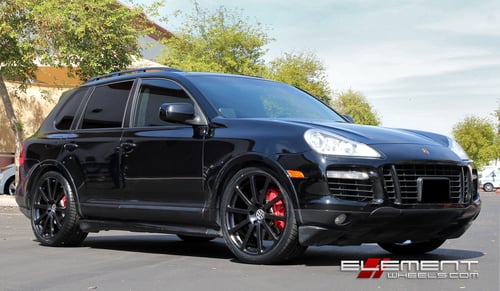 22x10 Victor Zehn on 2009 Porsche Cayenne Turbo w/ Specs