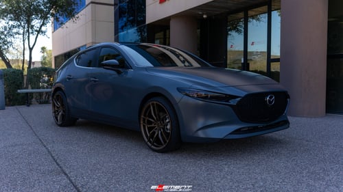 20 Inch Variant Krypton in Satin Bronze on a 2022 Mazda 3