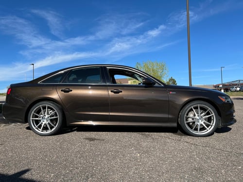 20 inch Rohana RFX2 Brushed Titanium on a 2017 Audi A6
