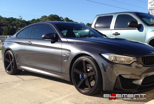 Rohana RC22 Black on 2015 BMW M4 w/ Specs