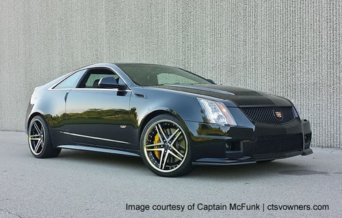 Rohana RC5 Concave on Cadillac CTS-V Coupe w/ Specs