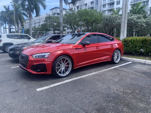 20 inch Variant Argon Machine Silver on 2022 Audi S5