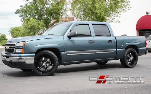 Helo HE866 wheels on 2007 Chevy Silverado 1500 w/ Specs