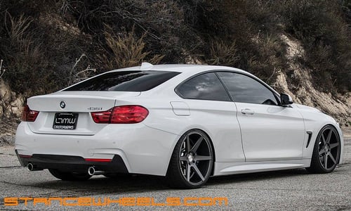 Stance SC6 Slate Gray 20 inch Staggered on BMW 435i w/ Specs