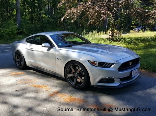 20 inch MRR VP5 Matte Graphite on 2015 Ford Mustang GT w/ Specs
