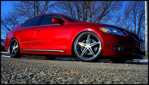 XIX X11 Black/Machined Wheels on 08 Lexus GS350 w/ Specs