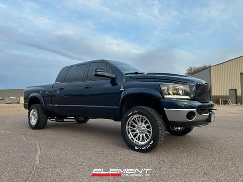 Dodge Ram 2500 on aftermarket wheels