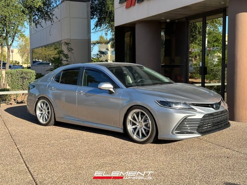 2019 Toyota Camry on aftermarket wheels