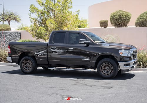 2019 Dodge Ram 1500 on aftermarket wheels