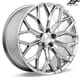 Liquid Silver w/ Mirror Machined Face