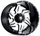 Gloss Black Machined