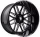 Gloss Black Milled
