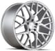 Gloss Silver Machined Face