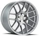 Gloss Silver w/ Machined Face