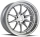 Silver w/ Machined Face