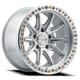 Gloss Silver Machined