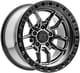 Satin Gunmetal w/ Satin Black Lip