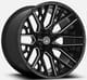 Gloss Black Milled