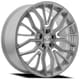 Gloss Silver Brushed