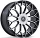 Gloss Black Machined