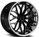 Gloss Black w/ Chrome Stainless Steel Lip