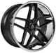 Gloss Black w/ Chrome Stainless Steel Lip