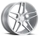 Silver w/ Machined Face