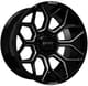 Gloss Black Milled